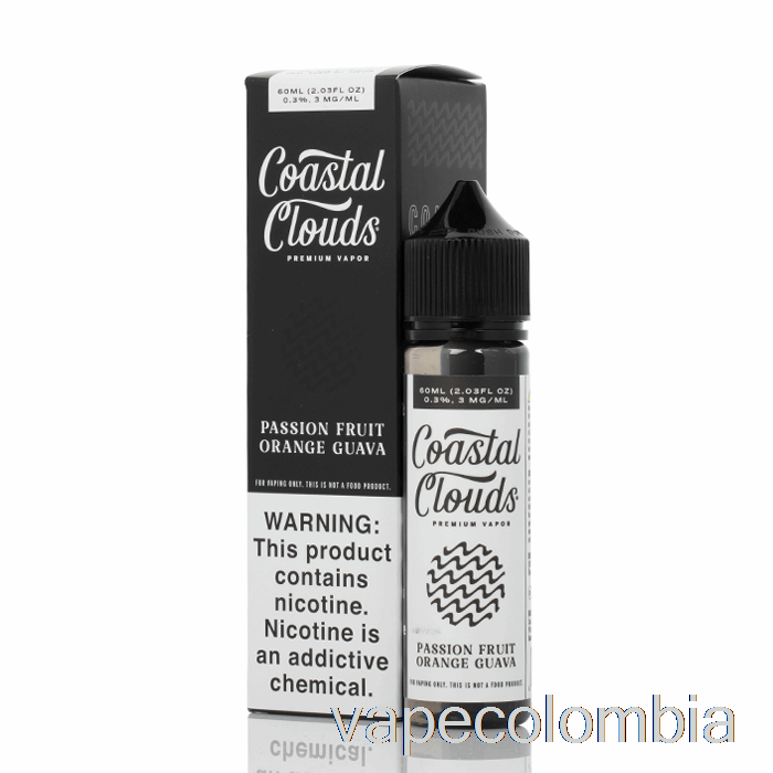 Kit Completo De Vapeo Maracuyá Naranja Guayaba - Costeras Nubes Co. - 60ml 6mg